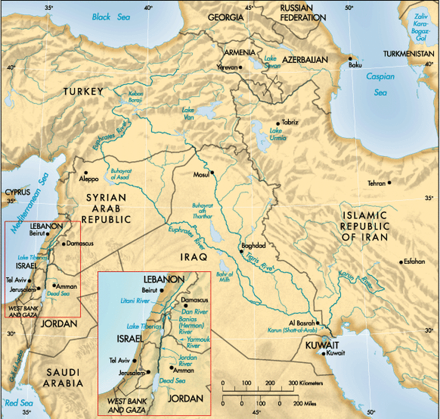 MAPS of Middle East - Unit 1Economy